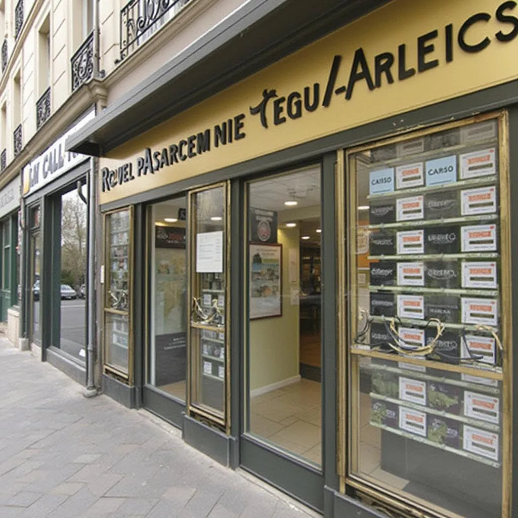 Carte de notre localisation à Paris